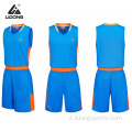 Stampa di uniformi di basket Abbigliamento con maglie personalizzate